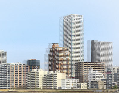 物が二重に見える